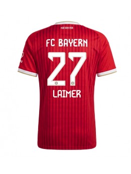 Ženski Nogometna dresi replika Bayern Munich Konrad Laimer #27 Domači 2026-27 Kratek rokav Ženski Nogometna dresi replika Bayern Munich Konrad Laimer #27 Domači 2026-27 Kratek rokav